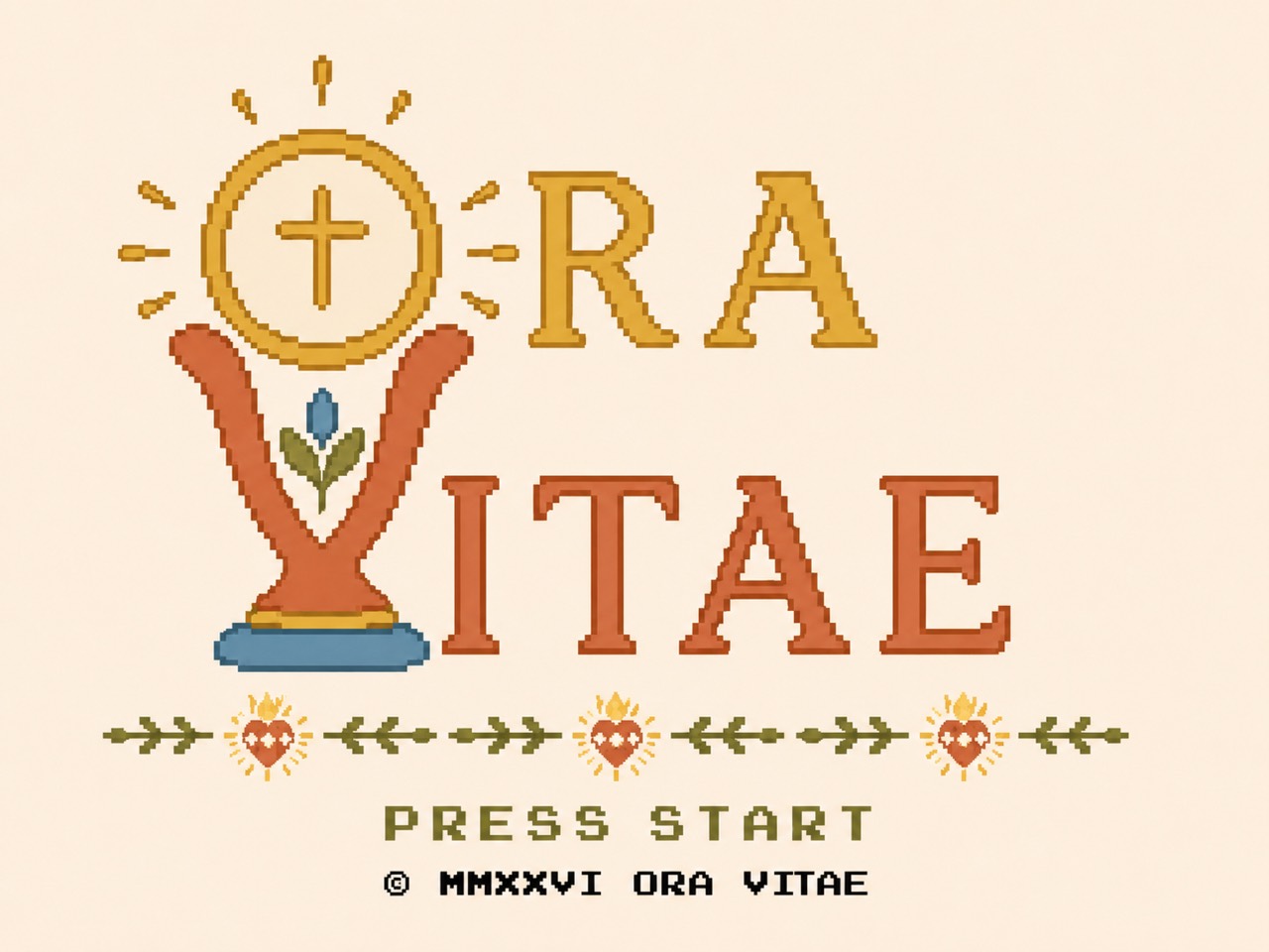 Ora Vitæ Act I teaser title screen